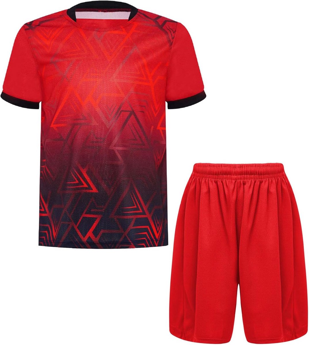 Zomer Trainingspak Jongen - Kort Grijs T-Shirt en Joggingbroek Set