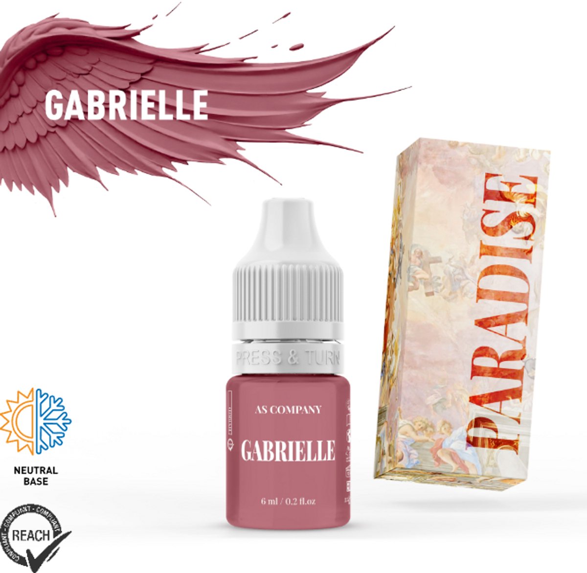 ASCompany Paradise Gabrielle 6 ml – Lip Pigment