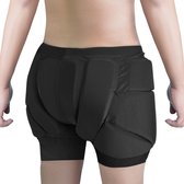 Snowboard short met padding Impactbescherming Skishort Skateboard heupbeschermers Heupbeschermers voor kinderen en volwassenen-M