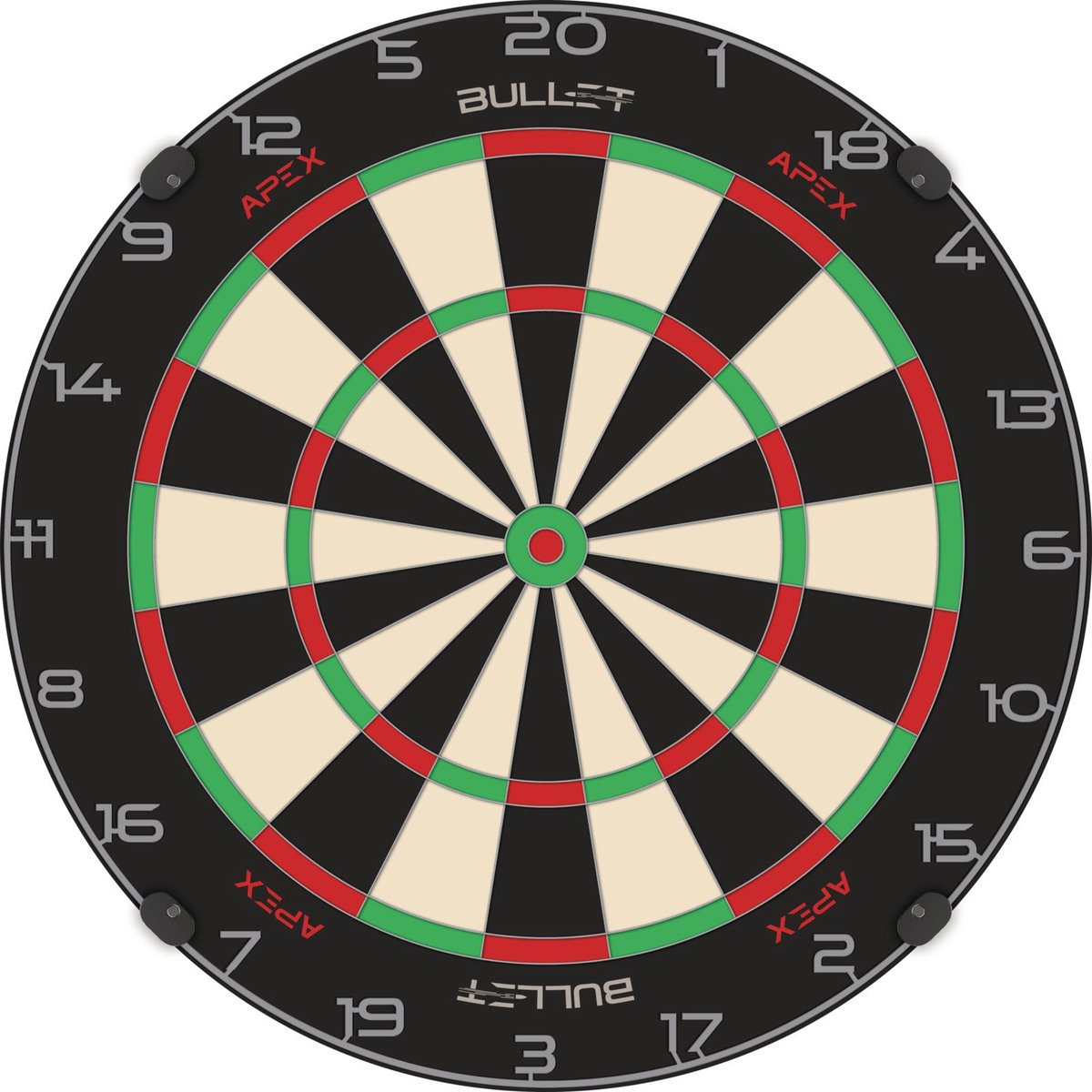 Bullet APEX - Professioneel Dartbord