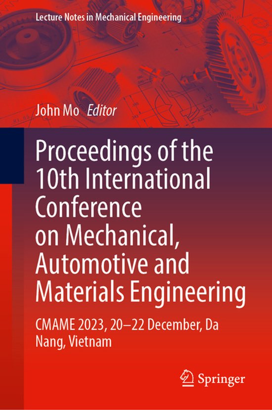 Lecture Notes in Mechanical Engineering- Proceedings of the  ... - cover