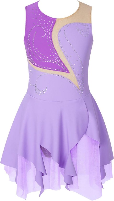 Sinoem Gymnastiek turnpak dancewear mouwloos voor meisjes Sinoem Gymnastiek turnpak dancewear mouwloos voor meisjes