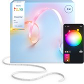 Philips Hue Essential LED Strip - 5m - Gekleurd licht - Dimbaar - Knip op maat- Bediening via onze app of met je stem