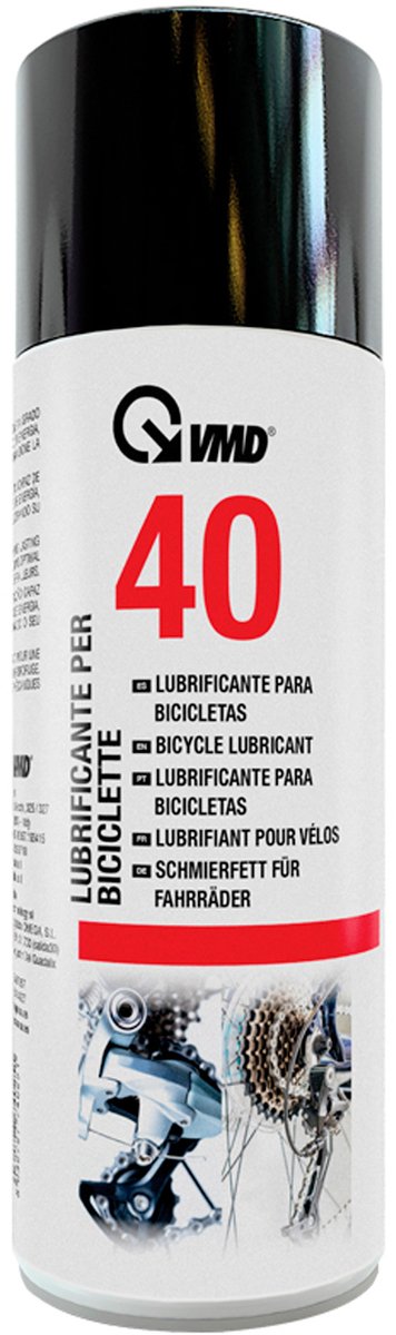Fietskettingspray 200 ml - smeer- en antigripspray voor fietskettingen en bewegende onderdelen, verbetert de prestaties en beschermt tegen slijtage, ook bij langdurige stilstand [17240]
