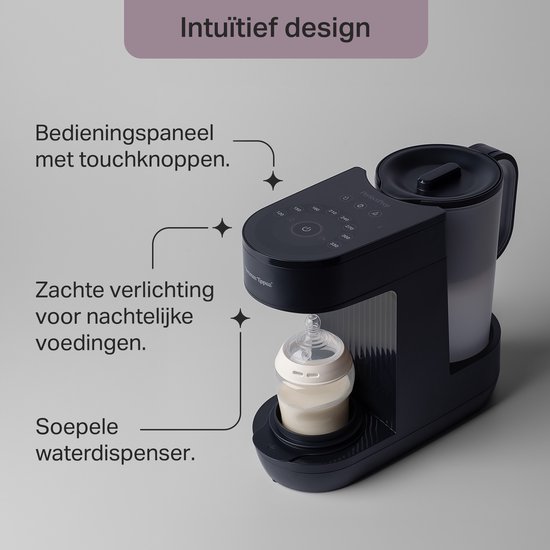 Tommee Tippee Perfect Prep apparaat - Baby Fles Maker voor flessenvoeding - antibacterieel waterfilter - app-ondersteuning van Merkloos — afbeelding 2