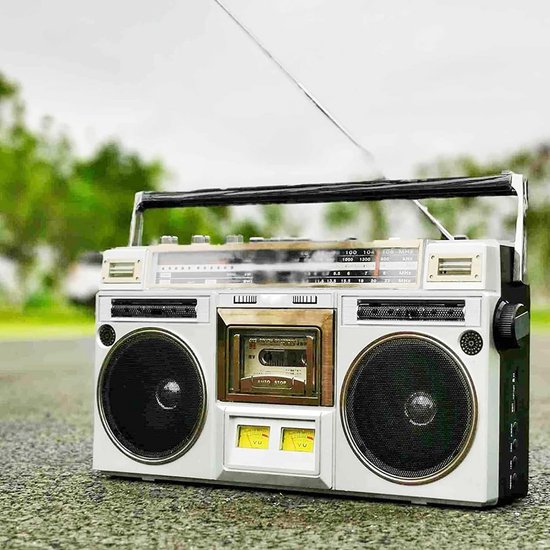 Draagbare Cassettespeler met Radio, USB/SD en Opnamefunctie — afbeelding 3
