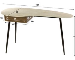 AnLi Style Kaptafel Travino 1L