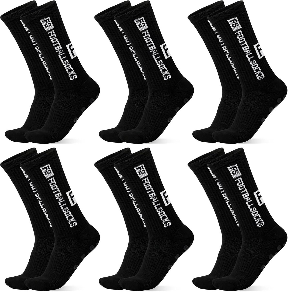 Antislip Sportsokken met Grip voor Voetbal, Fitness en Hardlopen (Maat 39-46)