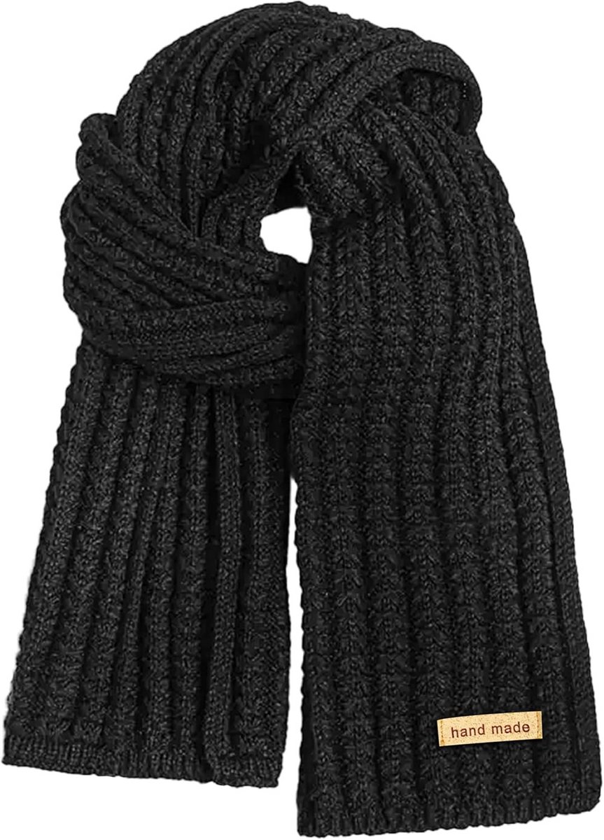 Warme Gebreide Wintersjaal Unisex - Zacht & XL Formaat