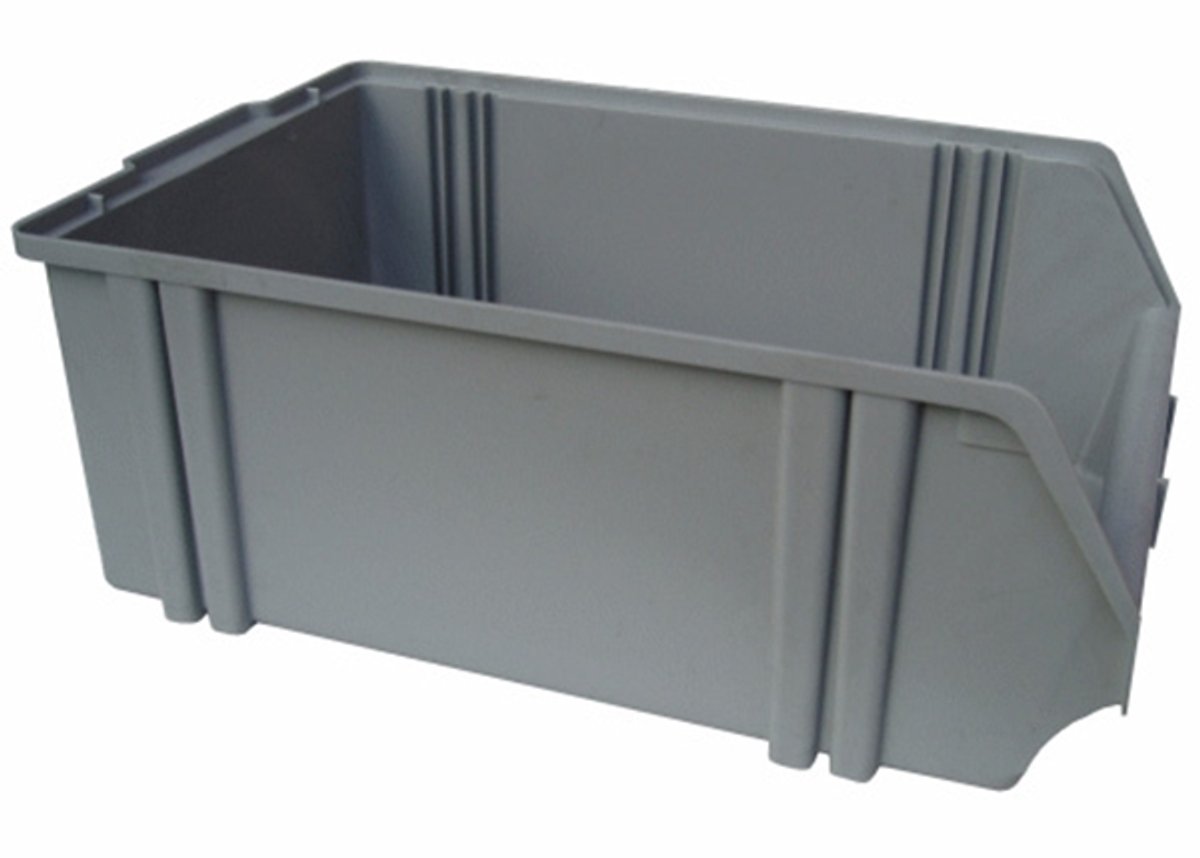 Stapelbak Plastic A-5 500X300X200Mm Grijs