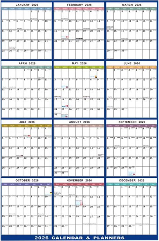 12 maanden agenda 2026 | planners & agenda's, pagina 1