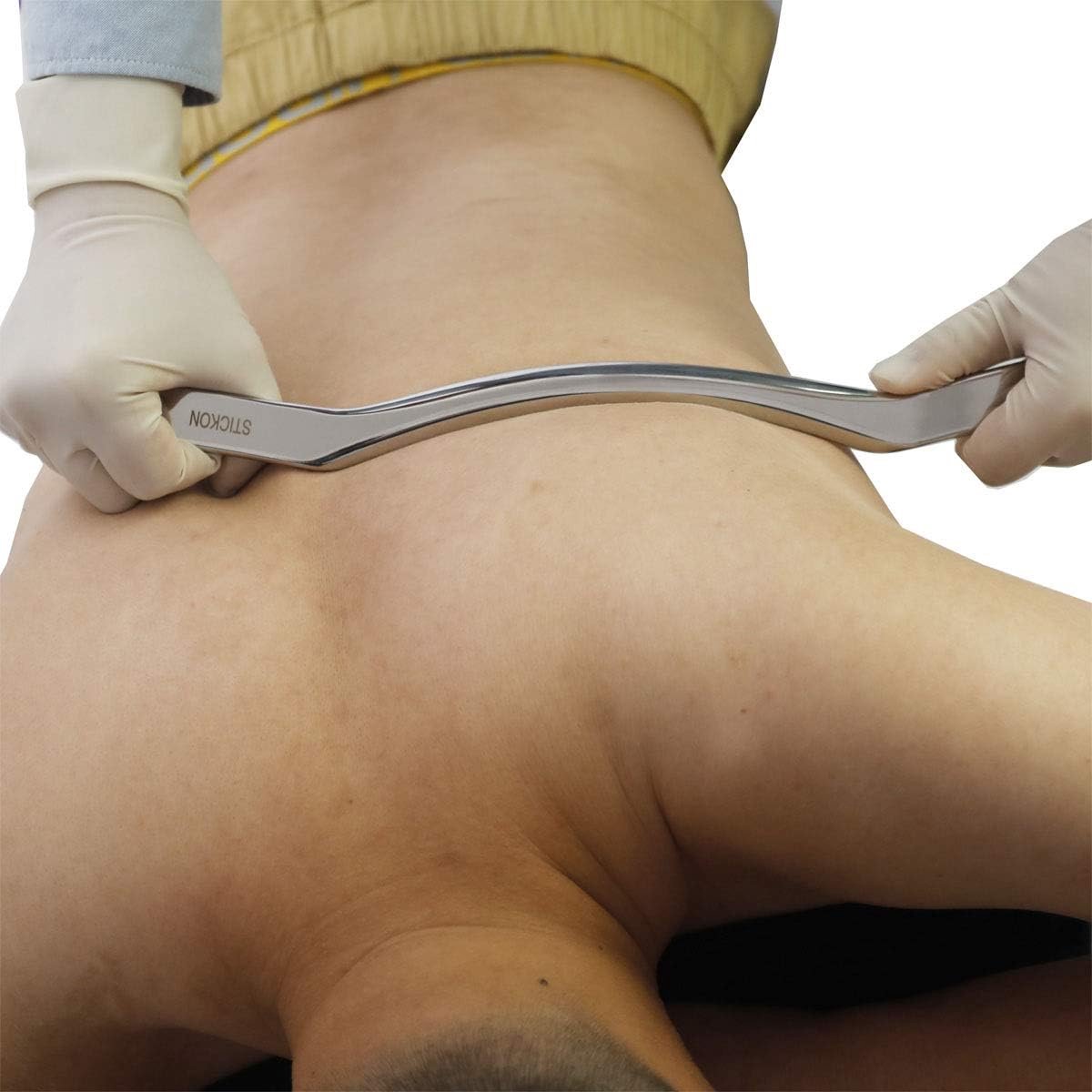 RVS Schraper voor Gua Sha Massage en Spierontspanning - IASTM Tool