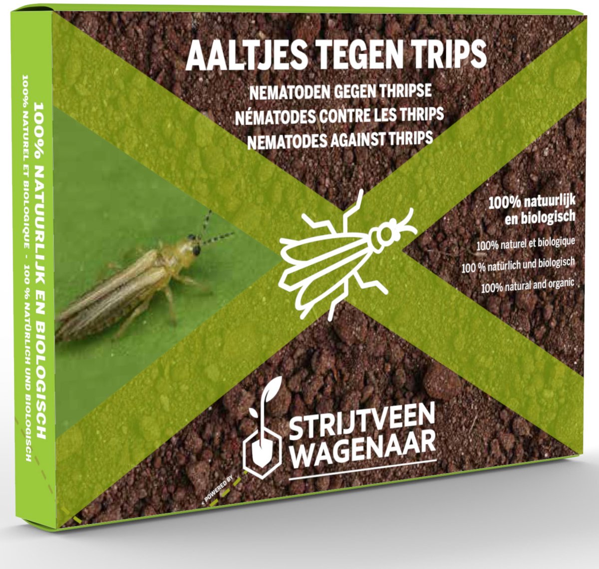 Aaltjes tegen Trips 100m² - Steinernema Feltiae - Nematoden tegen trips - Trips bestrijden - Afweermiddelen binnen