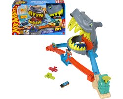 Hot Wheels City Haaienstrand speelset en metalen speelgoedauto
