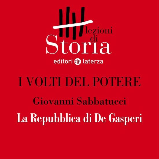 La Repubblica di De Gasperi - cover