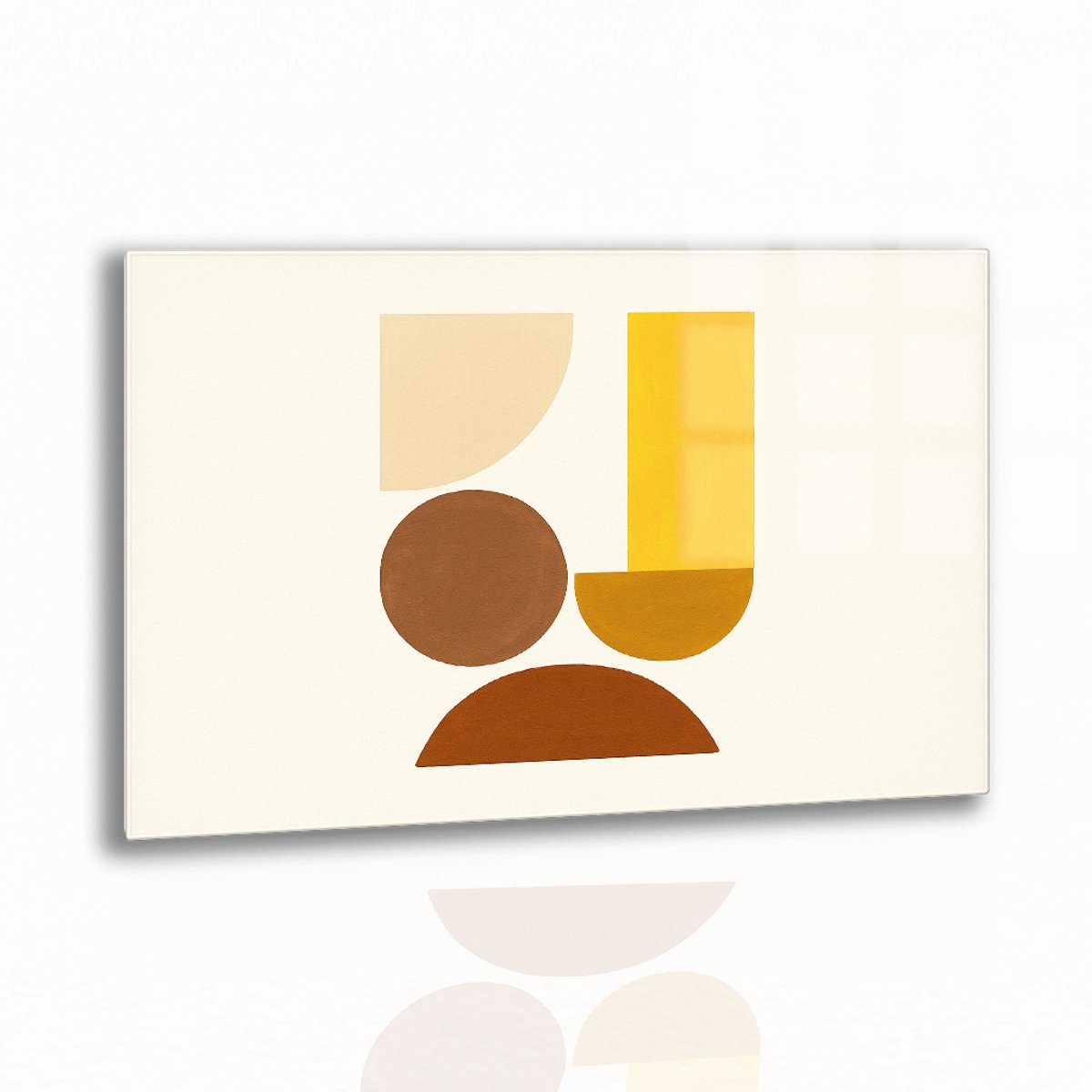 Cirkel wandkunst - Acrylaat - Plexiglas - 60x40 cm