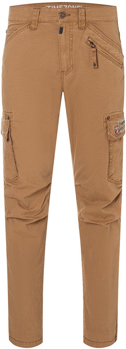 Timezone Regular RogerTZ Tobacco Brown Cargobroek Heren
