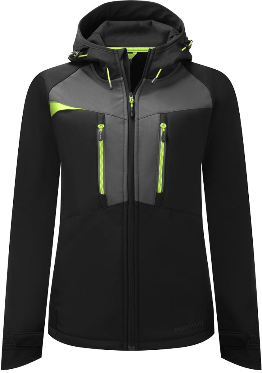 Portwest DX4 Dames Softshell (3L) DX486 - Zwart - S
