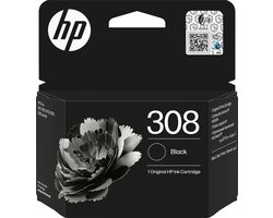 HP 308 - Inktcartridge - Origineel - Standaard capaciteit - Zwart