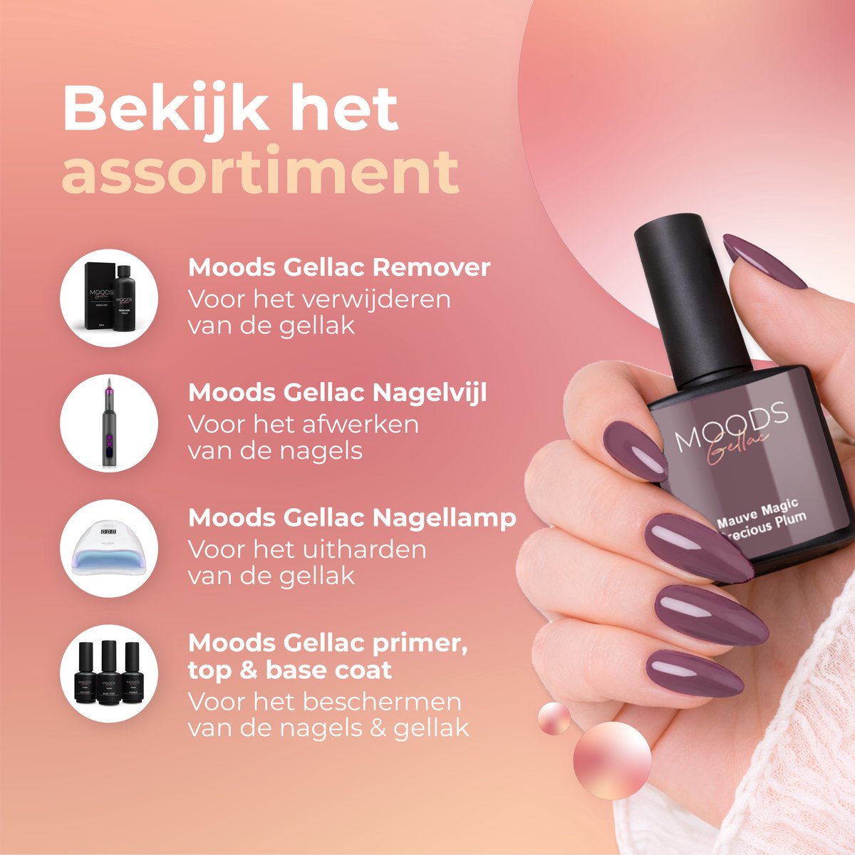 Moods Gellac 6-delige Set – 48 ml - Afbeelding 10