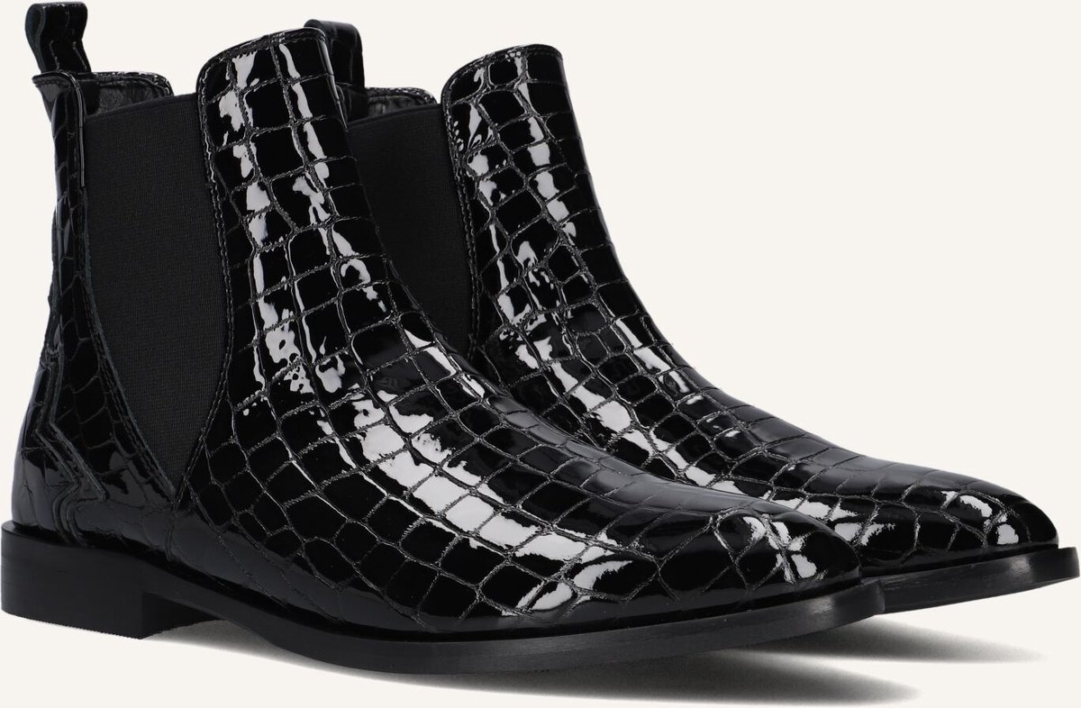 STEFANO LAURAN S3298 Enkellaarsjes Dames - Zwart - Maat 38