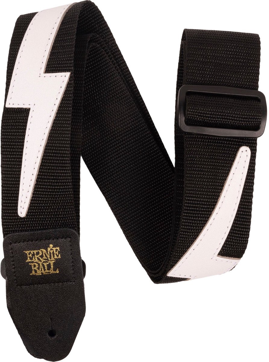 Ernie Ball 5399 Premium Polypro Gitaarband White Lightning