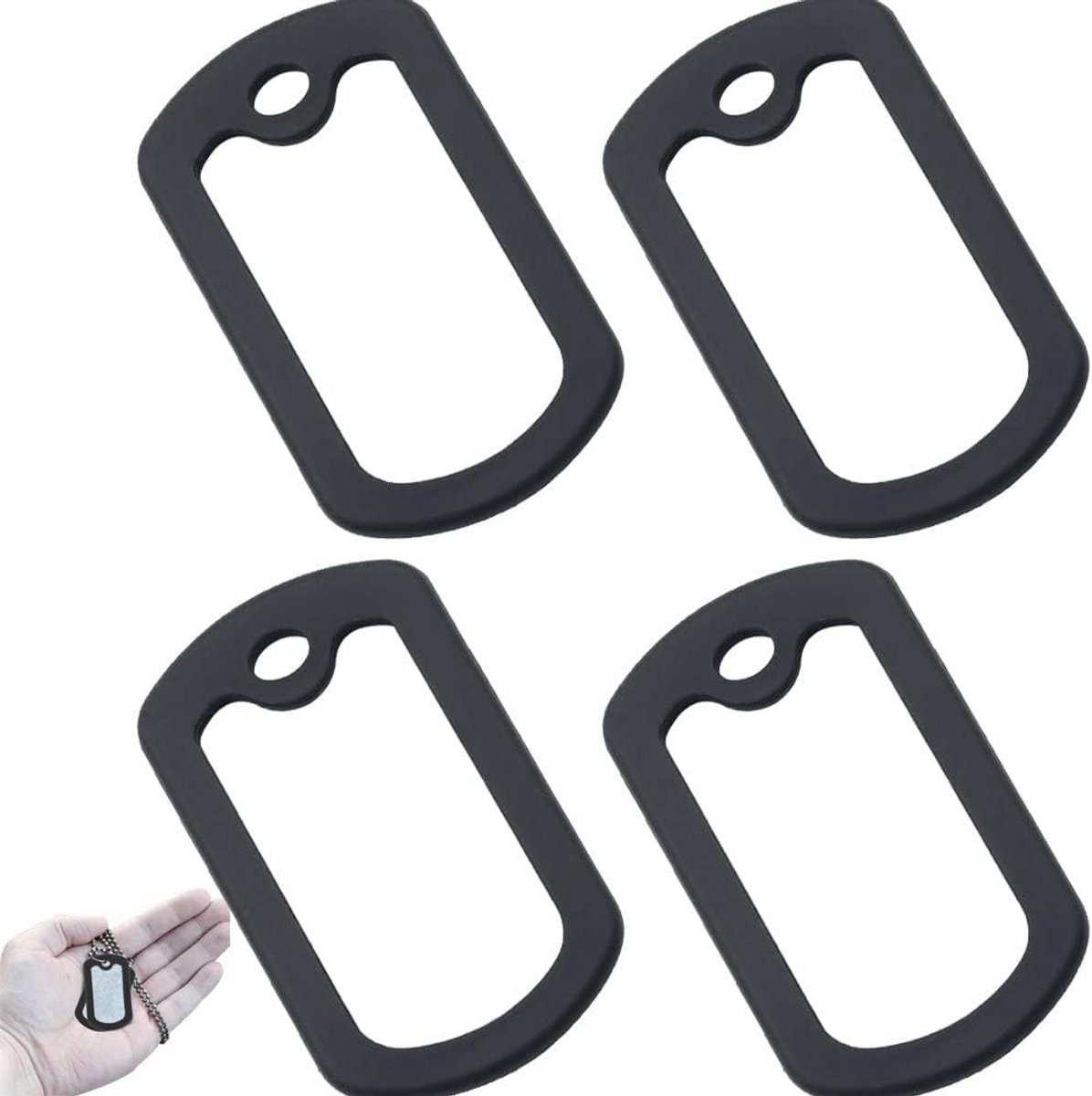 Hond Penning Beschermhoes Set - 4 Stuks Siliconen Rubber