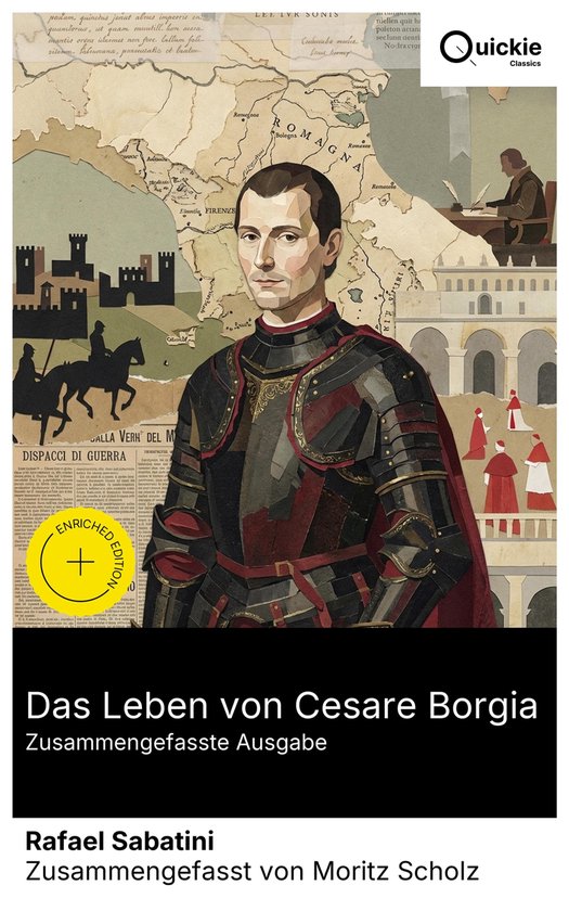 Das Leben von Cesare Borgia (Zusammengefasste Ausgabe) - cover