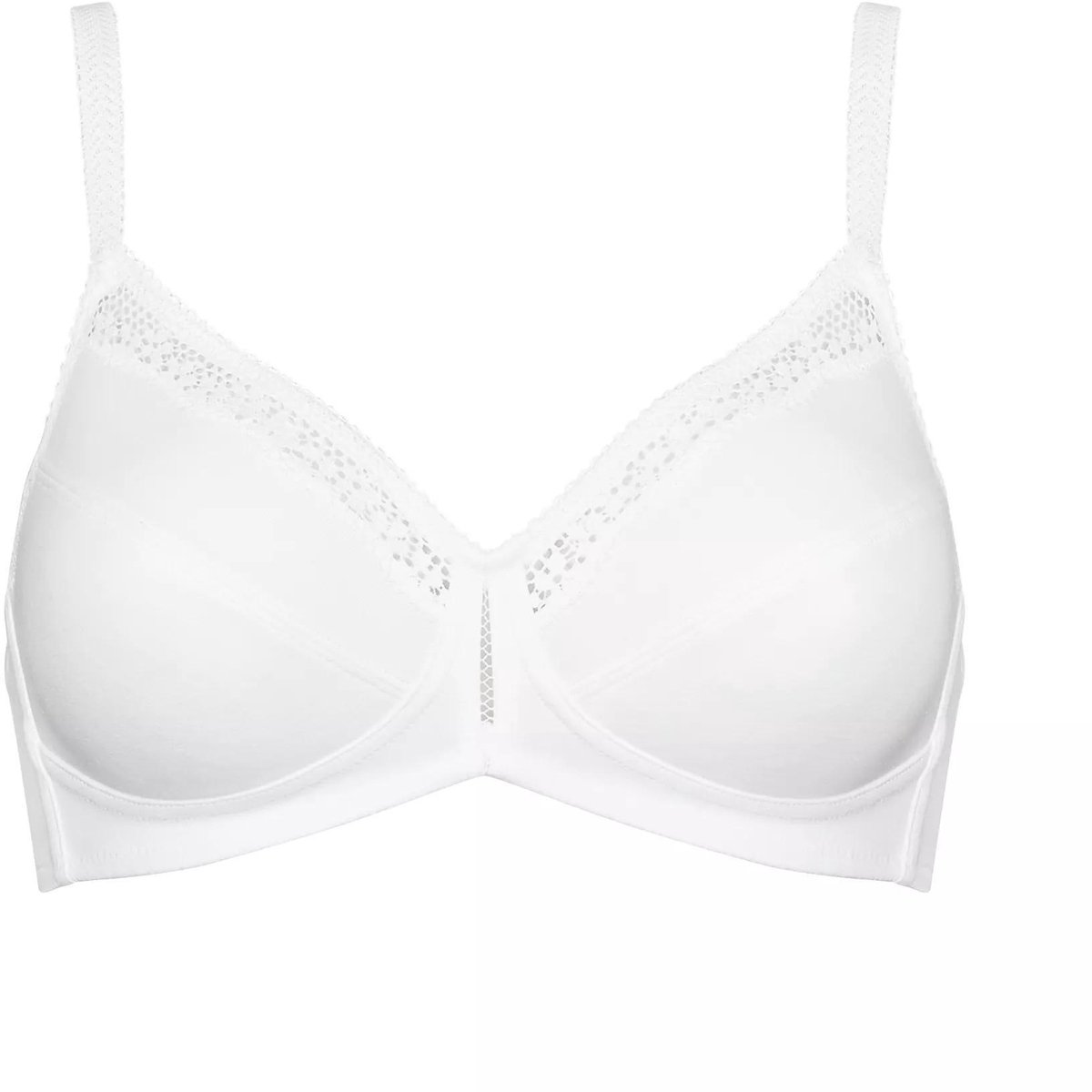 Katoenen damesbeha Triumph Beauty wit
