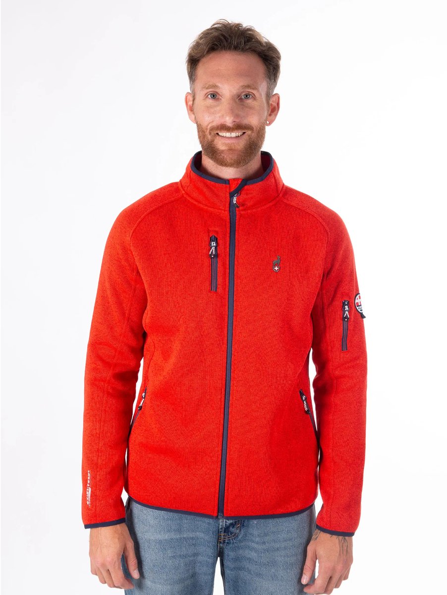 Fleece Aulp Rikko Vlamrood