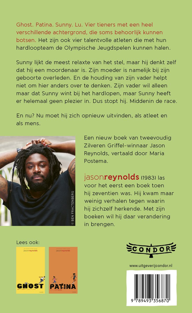 Portret van Jason Reynolds, auteur van het boek "Sunny".