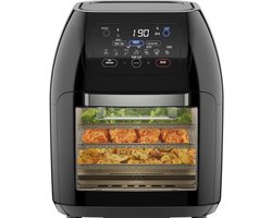 Core® Airfryer xl - Airfryer xxl - Heteluchtfriteuse - Zwart- 31cm x 31cm x 38cm