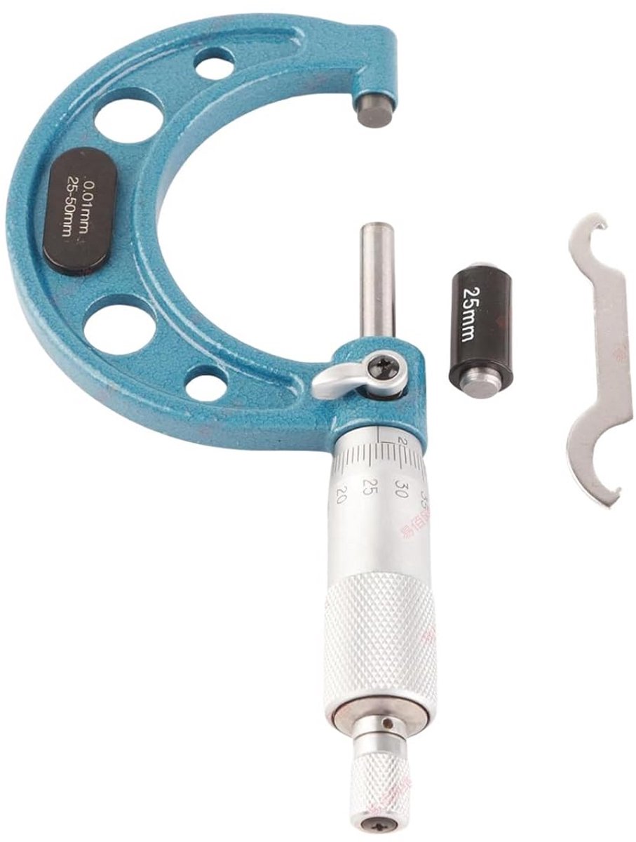 Precisie Micrometer 25-30 mm Meetbereik 0,01 mm Resolutie Metrische Schroefdraad
