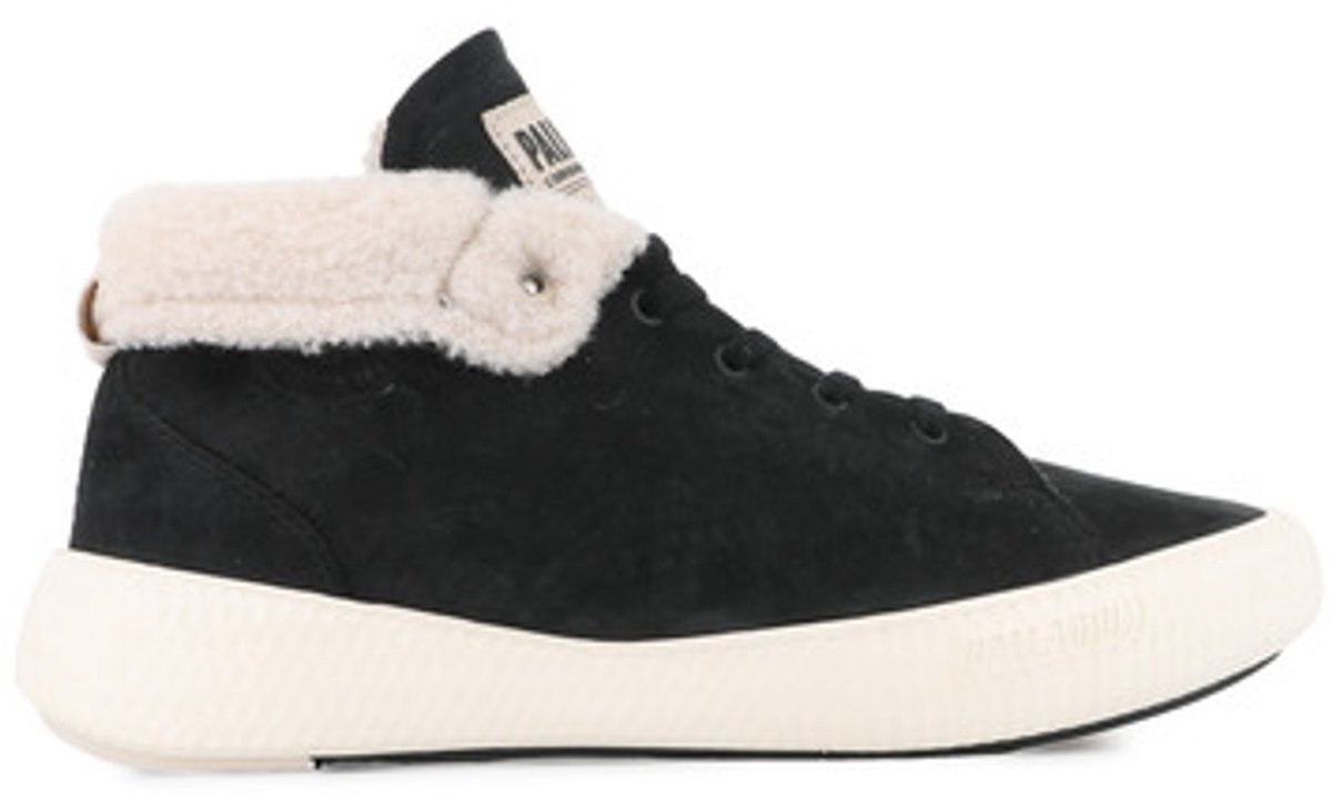 Damestrainers Palladium Pallanova Chukka WL Zwart