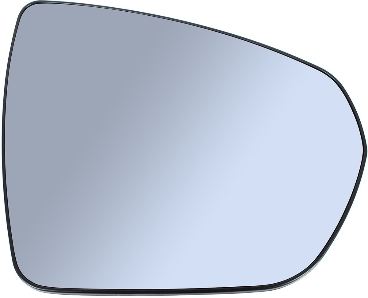 Vervanging Standaard - Externe spiegelinzet - Verwarmd - Sferisch wit glas - Rechts (passagierszijde)