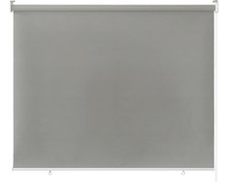 Verduisterend Rolgordijn 180x140cm Buiten Zonder Boren Met Reflecterende Thermofunctie UV-Beschermend Springrolluik Voor Raam Deur Tuin Grij