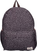 Studio V So Rebellious - Rugzak - Gevoerd - 13,6 liter - 39 x 29 x 12 cm - Panterprint - Bruin