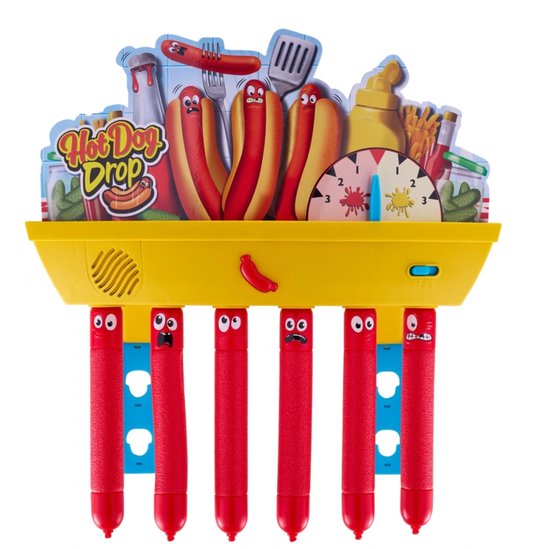 Hot Dog Drop Spel - Vang de vallende worstjes - Leuk familie actiespel