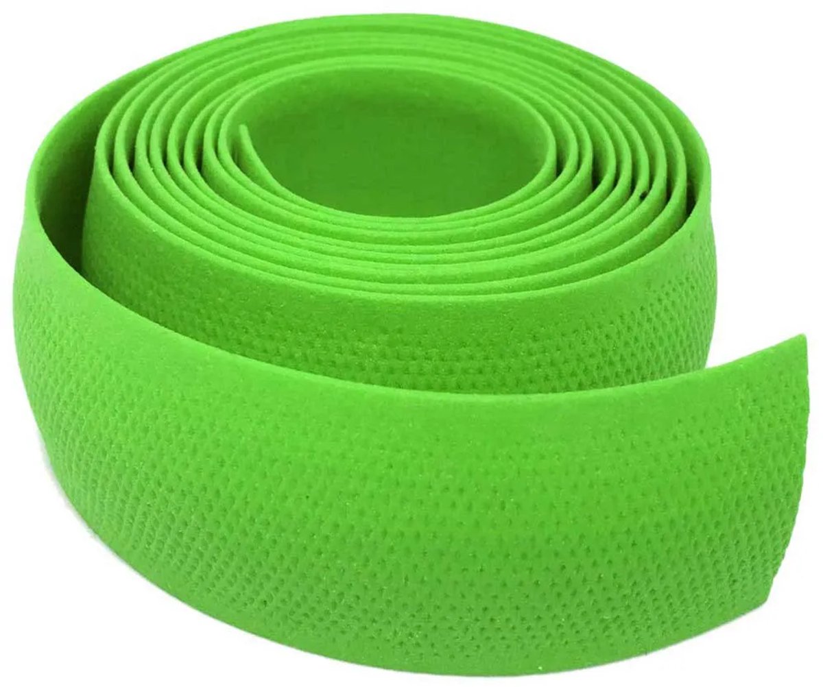 B-race Silicone Stuurlint Groen 1900 mm