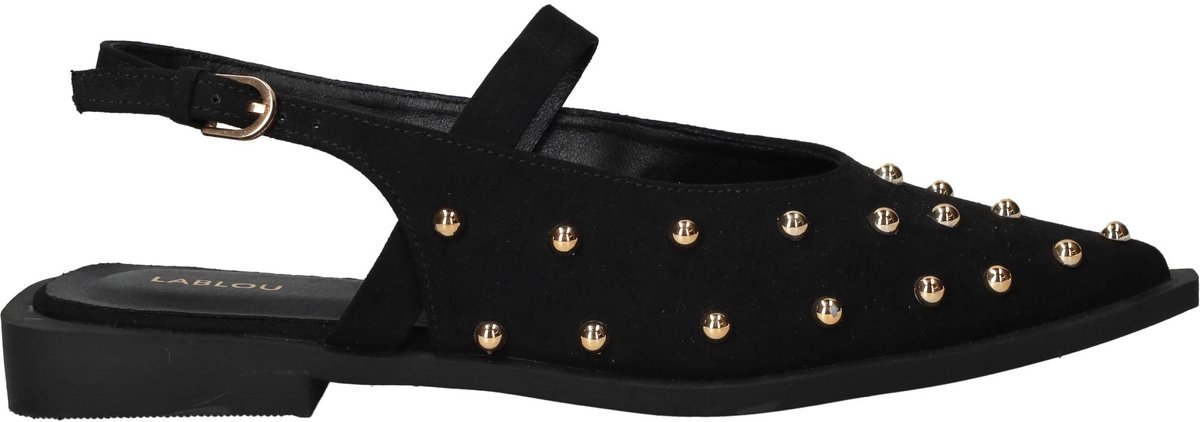 LABLOU Slingbacks - Dames - Zwart - Maat:37