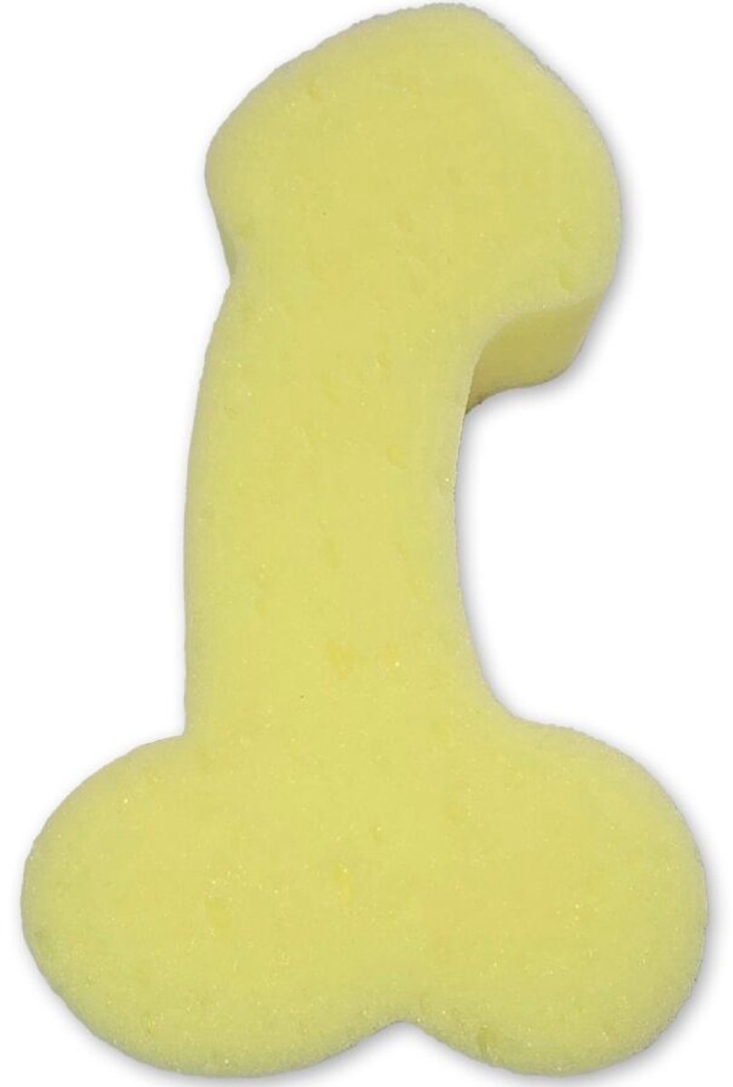 Diablo Picante - Yellow Penis-Shaped Sponge