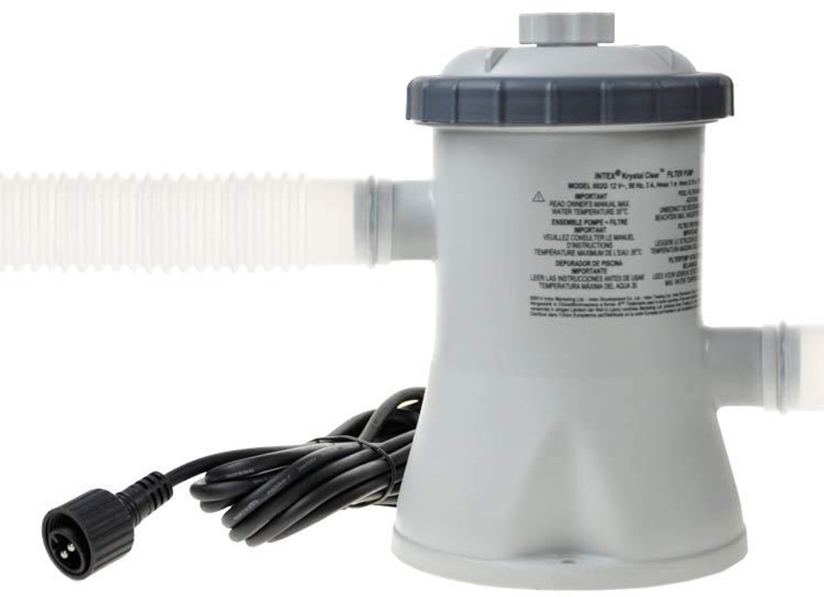 Intex Cartridge Filterpomp C330 - 1.250 L/u - Voor zwembaden tot 4.500L - Filtertype H – foto 5