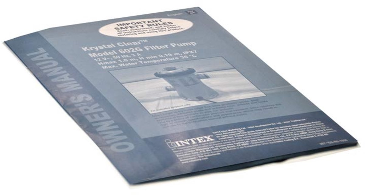 Intex Cartridge Filterpomp C330 - 1.250 L/u - Voor zwembaden tot 4.500L - Filtertype H — afbeelding 12