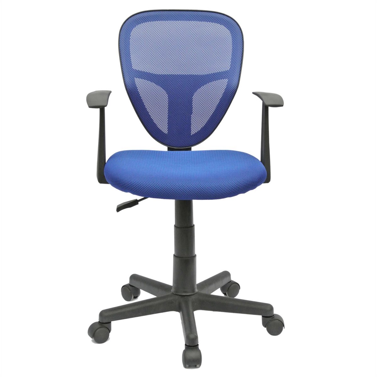 IDIMEX STUDIO-draaistoel voor kinderen met armleuningen - Blauw