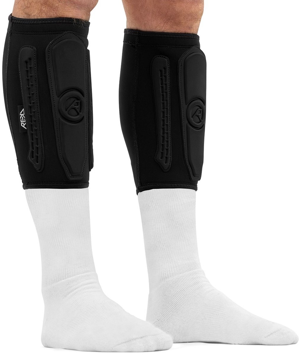 REKD Energy RKD840 Covert Shin + Ankle Guards Zwart