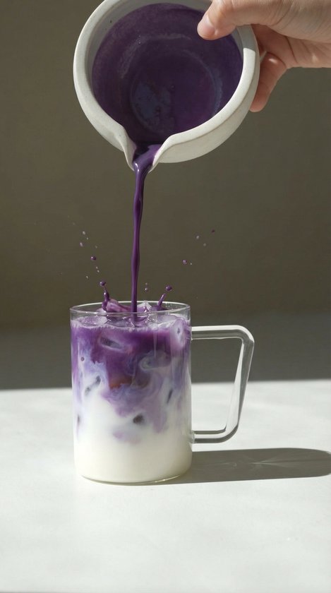 Ube puur vanille smaak | 100% natuurlijk | Filippijnse Ube poeder