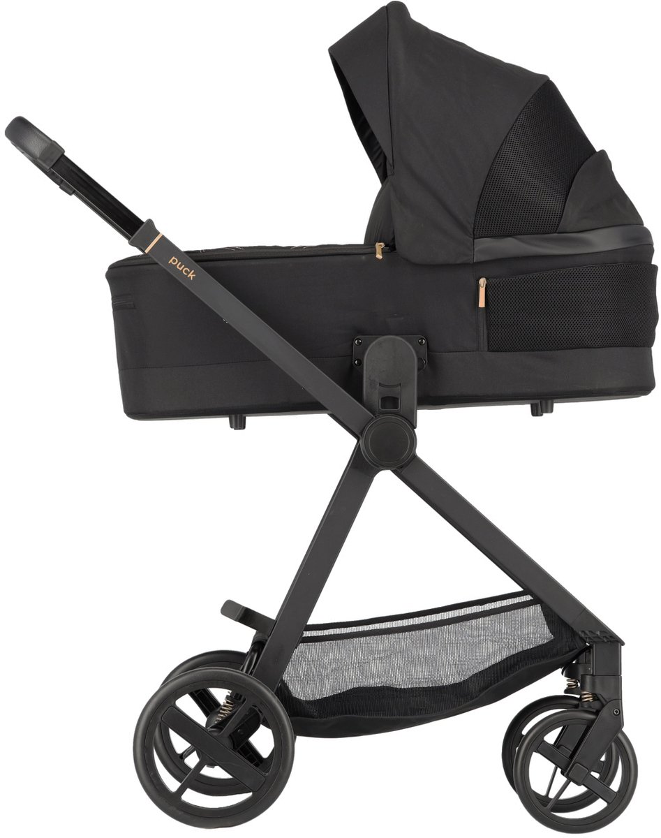 Puck Kinderwagen 3-in-1 - Fleur - Ebony