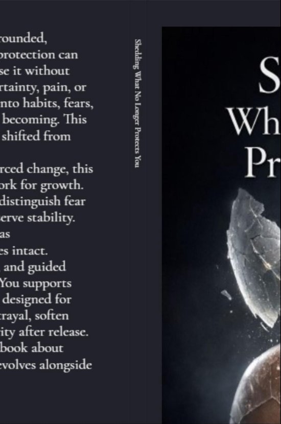 Shedding What No Longer Protects You - cover