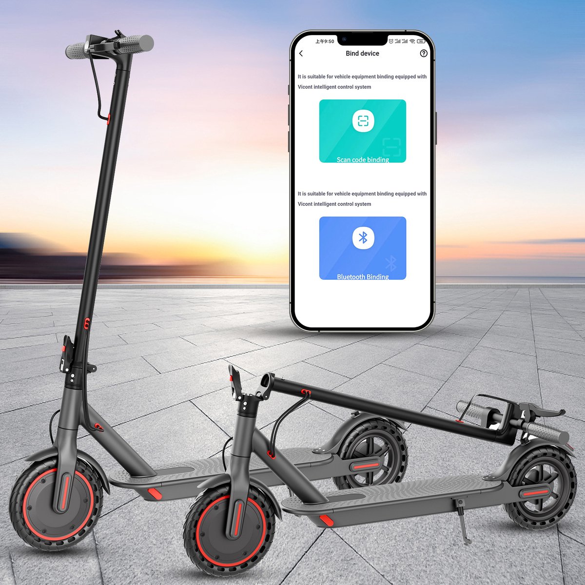 AOVOPRO LP60 Elektrische Step Opvouwbaar 25 km/u - afbeelding 2