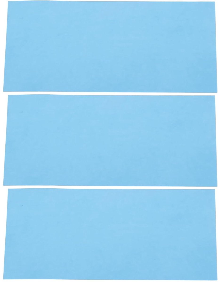 Allecto - Schuurpapier voor Polijsten - Microfinishing Film - 3 Stuks - 3x8 Inch - 9 Micron - 2000 Grit - Automotive Finish - Polijsten - Geschikt voor Auto's - Zwart - Polyester